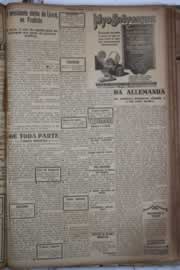 Página do jornal Correio do Ceará de junho de 1928