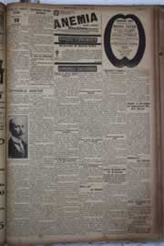 Página do jornal Correio do Ceará de junho de 1928