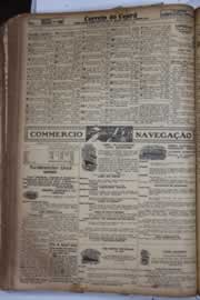 Página do jornal Correio do Ceará de junho de 1928