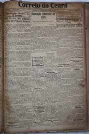 Página do jornal Correio do Ceará de junho de 1928