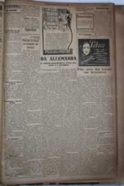 Página do jornal Correio do Ceará de junho de 1928