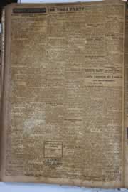 Página do jornal Correio do Ceará de junho de 1928