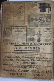 Página do jornal Correio do Ceará de junho de 1928