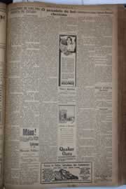 Página do jornal Correio do Ceará de julho de 1930