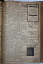 Página do jornal Correio do Ceará de julho de 1930