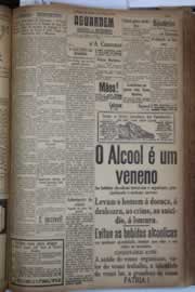 Página do jornal Correio do Ceará de julho de 1930