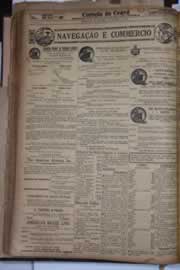 Página do jornal Correio do Ceará de agosto de 1930