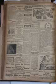 Página do jornal Correio do Ceará de agosto de 1930