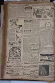 Página do jornal Correio do Ceará de agosto de 1930