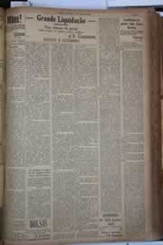 Página do jornal Correio do Ceará de agosto de 1930