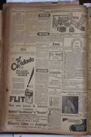 Página do jornal Correio do Ceará de agosto de 1930