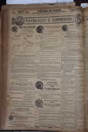 Página do jornal Correio do Ceará de agosto de 1930