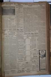 Página do jornal Correio do Ceará de agosto de 1930