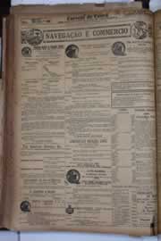 Página do jornal Correio do Ceará de agosto de 1930