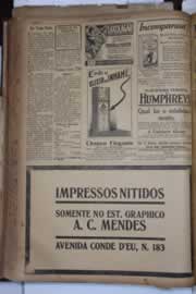Página do jornal Correio do Ceará de agosto de 1930
