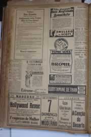 Página do jornal Correio do Ceará de setembro de 1930