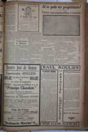 Página do jornal Correio do Ceará de setembro de 1930