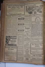 Página do jornal Correio do Ceará de setembro de 1930