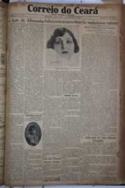 Página do jornal Correio do Ceará de setembro de 1930