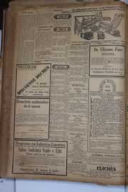 Página do jornal Correio do Ceará de setembro de 1930