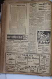 Página do jornal Correio do Ceará de setembro de 1930