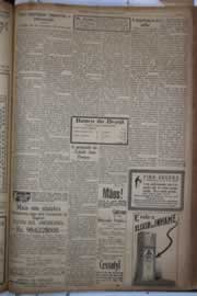 Página do jornal Correio do Ceará de setembro de 1930