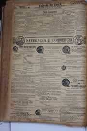Página do jornal Correio do Ceará de setembro de 1930