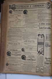 Página do jornal Correio do Ceará de setembro de 1930