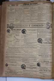 Página do jornal Correio do Ceará de setembro de 1930