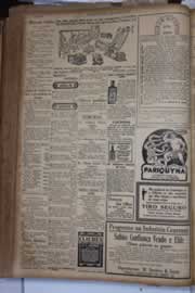 Página do jornal Correio do Ceará de setembro de 1930