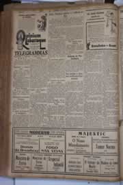 Página do jornal Correio do Ceará de outubro de 1930