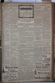 Página do jornal Correio do Ceará de outubro de 1930