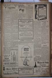 Página do jornal Correio do Ceará de outubro de 1930