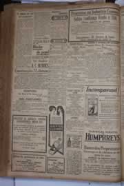 Página do jornal Correio do Ceará de outubro de 1930