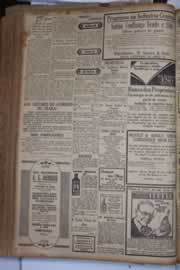 Página do jornal Correio do Ceará de outubro de 1930