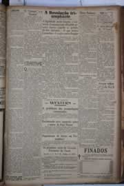 Página do jornal Correio do Ceará de outubro de 1930