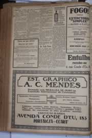 Página do jornal Correio do Ceará de outubro de 1930