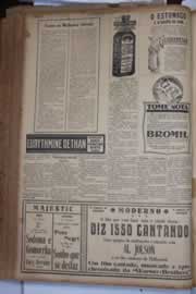 Página do jornal Correio do Ceará de outubro de 1930