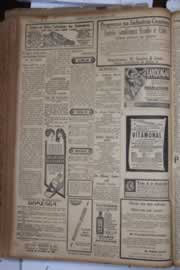 Página do jornal Correio do Ceará de outubro de 1930