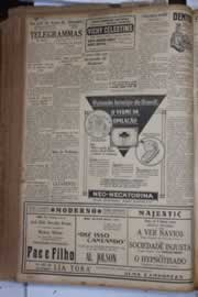 Página do jornal Correio do Ceará de outubro de 1930