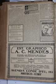 Página do jornal Correio do Ceará de outubro de 1930