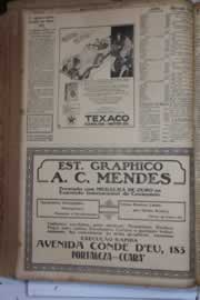Página do jornal Correio do Ceará de outubro de 1930