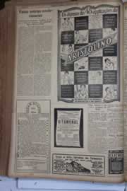 Página do jornal Correio do Ceará de outubro de 1930