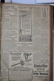 Página do jornal Correio do Ceará de novembro de 1930