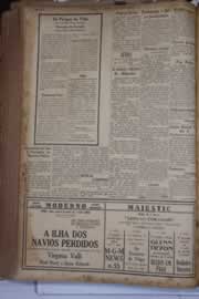 Página do jornal Correio do Ceará de dezembro de 1930