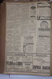 Página do jornal Correio do Ceará de dezembro de 1930