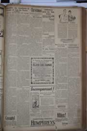 Página do jornal Correio do Ceará de dezembro de 1930