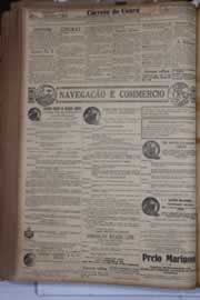 Página do jornal Correio do Ceará de dezembro de 1930
