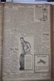 Página do jornal Correio do Ceará de dezembro de 1930