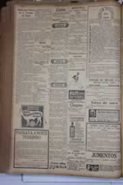 Página do jornal Correio do Ceará de dezembro de 1930